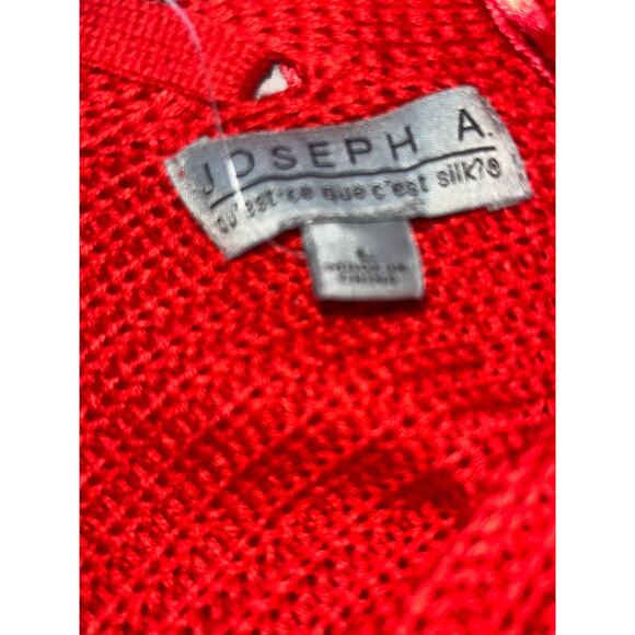Joseph A Red Sweater - Picture 6 of 6